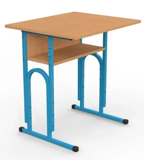 Стіл учнівський 05 №4-7/600х500 прямі кути МФ Вересень